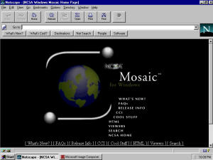 Netscape 3.0 - Click here to see full-size screenshots