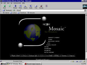 Netscape 4.0 - Click here to see full-size screenshots